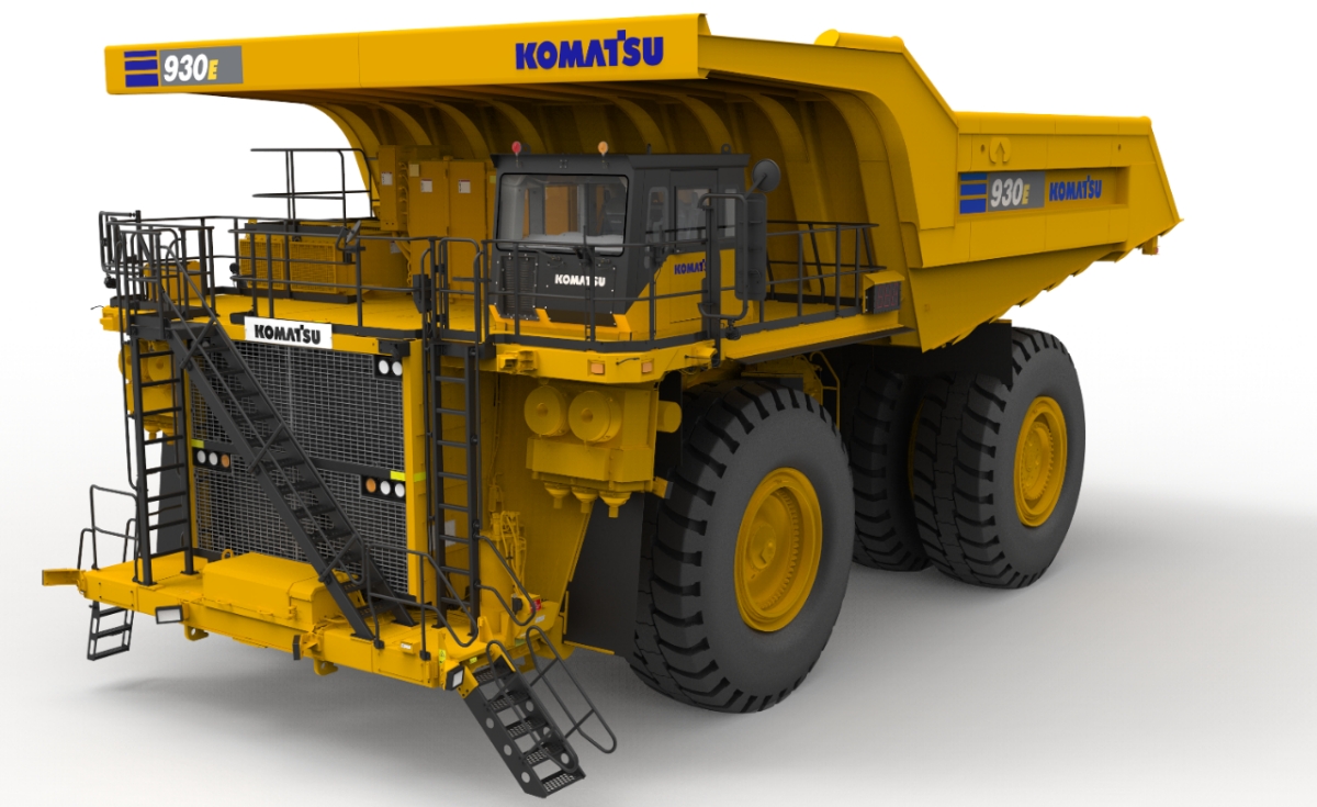 Dumper Komatsu a idrogeno