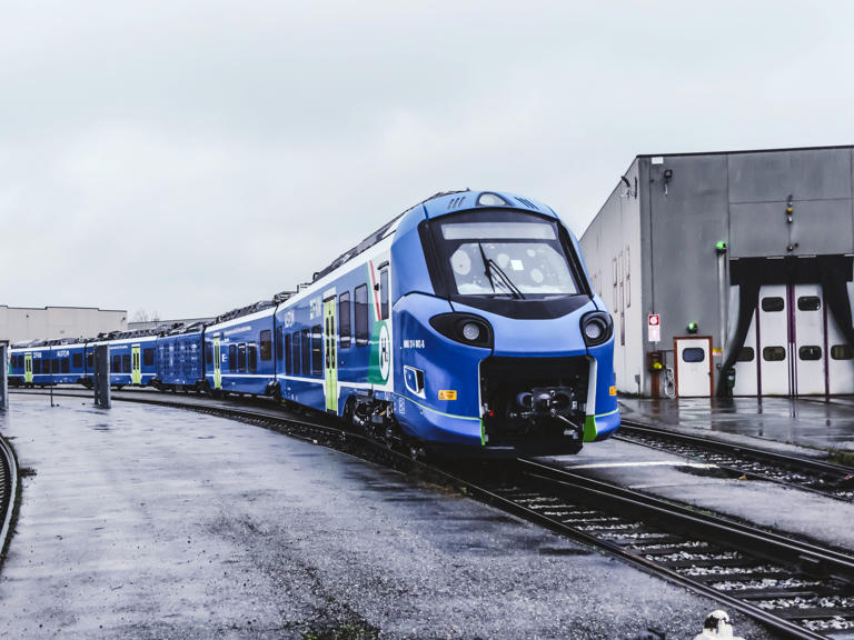 Il primo treno a idrogeno Italiano inizia i test in Germania
